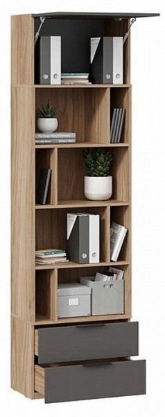 Стеллаж комбинированный Порто Исп. 2 ТД-393.07.20 в Губкинском - gubkinskiy.mebel24.online | фото 4