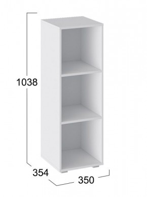Стеллаж модульный «Литл» Тип 3 в Губкинском - gubkinskiy.mebel24.online | фото 2