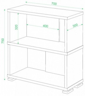 Стеллаж СБ-10/2 в Губкинском - gubkinskiy.mebel24.online | фото 2