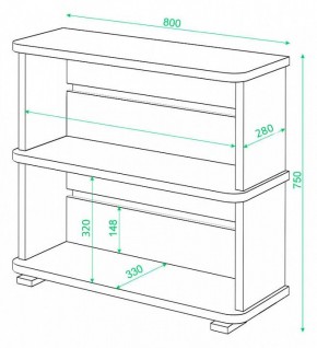 Стеллаж СБ-25/2 в Губкинском - gubkinskiy.mebel24.online | фото 2
