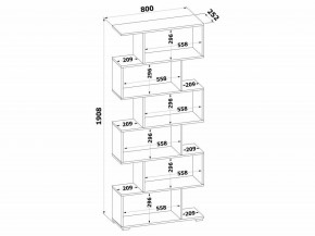 Стеллаж СТ-1 в Губкинском - gubkinskiy.mebel24.online | фото 4