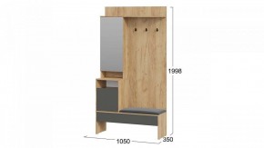Стенка для прихожей Эвита в Губкинском - gubkinskiy.mebel24.online | фото 6