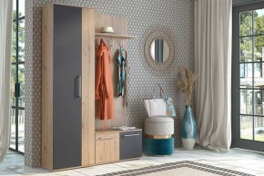 Стенка для прихожей Итон в Губкинском - gubkinskiy.mebel24.online | фото 2