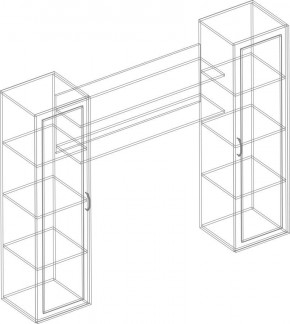 Стенка "Алексанрия" 2100 в Губкинском - gubkinskiy.mebel24.online | фото 4