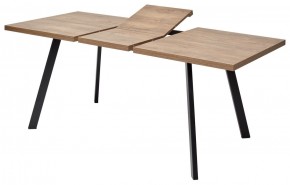 Стол BRICK M 140 Дуб Канзас/ Черный М-City в Губкинском - gubkinskiy.mebel24.online | фото 8