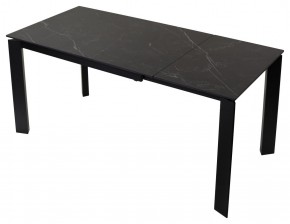 Стол CORNER 120 MATT BLACK MARBLE SOLID CERAMIC / BLACK, ®DISAUR в Губкинском - gubkinskiy.mebel24.online | фото 4