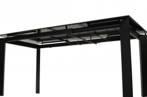 Стол CORNER 120 MATTE STATUARIO Белый мрамор матовый керамика, стекло/ черный каркас, ®DISAUR в Губкинском - gubkinskiy.mebel24.online | фото 9