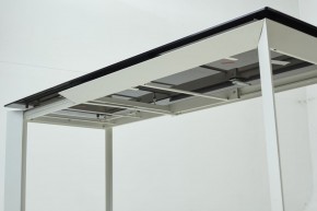 Стол CREMONA 160 KL-188 Контрастный мрамор / белый каркас, ®DISAUR в Губкинском - gubkinskiy.mebel24.online | фото 9