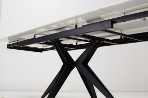 Стол FORIO 160 MATT WHITE MARBLE SOLID CERAMIC / BLACK, ®DISAUR в Губкинском - gubkinskiy.mebel24.online | фото 4