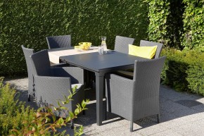 Стол Футура (Futura) графит в Губкинском - gubkinskiy.mebel24.online | фото 2
