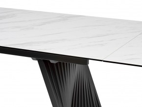 Стол IVAR 200 MARBLES KL-99 Белый мрамор, итальянская керамика, ®DISAUR в Губкинском - gubkinskiy.mebel24.online | фото 3