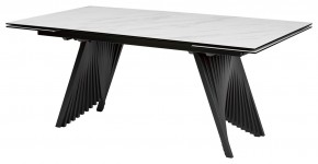 Стол IVAR 200 MARBLES KL-99 Белый мрамор, итальянская керамика, ®DISAUR в Губкинском - gubkinskiy.mebel24.online | фото 6
