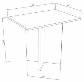 Стол журнальный Cross СЖ4 в Губкинском - gubkinskiy.mebel24.online | фото 2