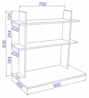 Стол компьютерный Cross СтТ2 в Губкинском - gubkinskiy.mebel24.online | фото 2