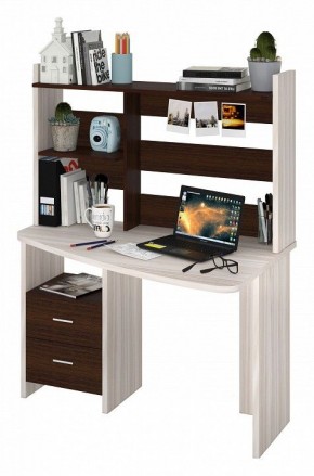 Стол компьютерный Домино Лайт СКЛ-Крл 120+НКЛ-120 в Губкинском - gubkinskiy.mebel24.online | фото 2