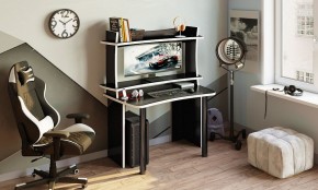 Стол компьютерный Домино Lite СКЛ-Софт120+НКИЛ120 в Губкинском - gubkinskiy.mebel24.online | фото 3