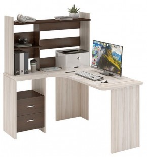 Стол компьютерный Домино Lite СКЛ-Угл130+НКЛ-120 в Губкинском - gubkinskiy.mebel24.online | фото 2