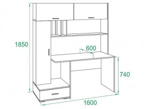 Стол компьютерный КСТ-17 в Губкинском - gubkinskiy.mebel24.online | фото 6