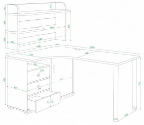 Стол компьютерный СР-165М в Губкинском - gubkinskiy.mebel24.online | фото 2