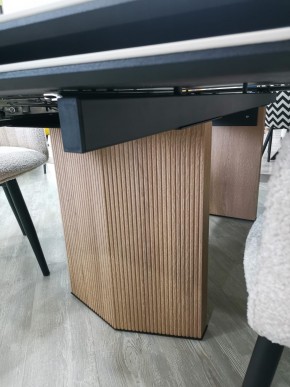 Стол МОЦАРТ 200 AMADEUS POLISHED, керамика / Дуб монтана М-City в Губкинском - gubkinskiy.mebel24.online | фото 3