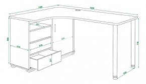 Стол письменный Домино СР-145СМ в Губкинском - gubkinskiy.mebel24.online | фото 5