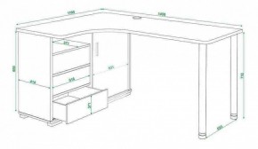 Стол письменный Домино СР-145СМ в Губкинском - gubkinskiy.mebel24.online | фото 5