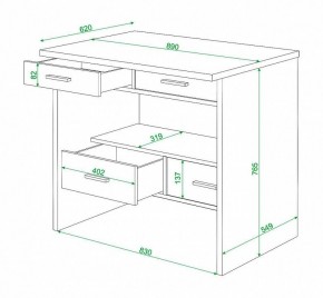 Стол письменный Живой дизайн СК-12 в Губкинском - gubkinskiy.mebel24.online | фото 2