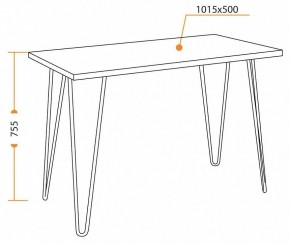 Стол письменный WD-06 в Губкинском - gubkinskiy.mebel24.online | фото 5