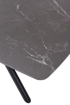 Стол RIVOLI 140 MATT BLACK MARBLE SOLID CERAMIC / BLACK, ®DISAUR в Губкинском - gubkinskiy.mebel24.online | фото 10