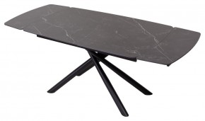 Стол RIVOLI 140 MATT BLACK MARBLE SOLID CERAMIC / BLACK, ®DISAUR в Губкинском - gubkinskiy.mebel24.online | фото 3