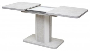 Стол STORK 120 Белый бетон/ Белый М-City в Губкинском - gubkinskiy.mebel24.online | фото 5