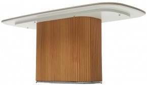 Стол TAMPA 180 цвет БЕЛЫЙ МРАМОР M326, керамика / Каркас OAK, ®DISAUR в Губкинском - gubkinskiy.mebel24.online | фото 8