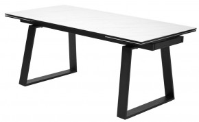 Стол VASTO 180 MARBLES KL-99 Белый мрамор матовый, итальянская керамика/ черный каркас, ®DISAUR в Губкинском - gubkinskiy.mebel24.online | фото 4