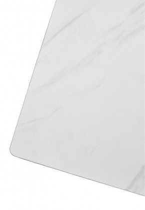 Стол VASTO 180 MARBLES KL-99 Белый мрамор матовый, итальянская керамика/ черный каркас, ®DISAUR в Губкинском - gubkinskiy.mebel24.online | фото 7