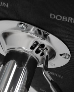 Стул барный DOBRIN BARNY, серый велюр (MJ9-75) в Губкинском - gubkinskiy.mebel24.online | фото 10