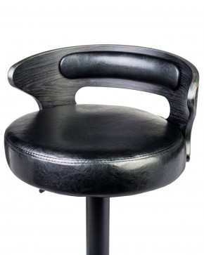 Стул барный DOBRIN FRED BLACK, чёрное дерево, чёрный в Губкинском - gubkinskiy.mebel24.online | фото 6