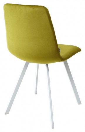Стул DAIQUIRI BLUVEL-75 OLIVA / белый каркас, велюр М-City в Губкинском - gubkinskiy.mebel24.online | фото 2