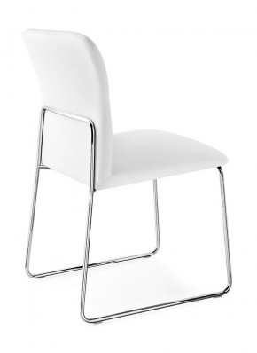 Стул FRIDA CB/1806-SK  MT.P77 CHROMED/  SKUBA S92 OPTIC WHITE в Губкинском - gubkinskiy.mebel24.online | фото 2