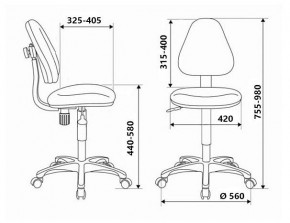 Стул компьютерный KD-4 в Губкинском - gubkinskiy.mebel24.online | фото 12