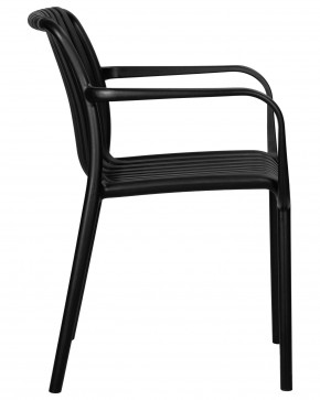 Стул обеденный DOBRIN WALTER ARM, черный (B-03) в Губкинском - gubkinskiy.mebel24.online | фото 3