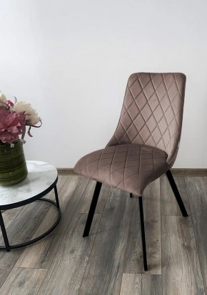 Стул TYCOON BLUVEL-38 LATTE, велюр М-City в Губкинском - gubkinskiy.mebel24.online | фото 2