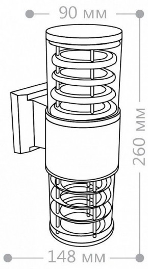 Светильник на штанге Feron DH0802 06299 в Губкинском - gubkinskiy.mebel24.online | фото 5