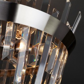 Светильник на штанге TK Lighting Steccato 10111/5 сатин-никель/прозрачный хрусталь Strotskis в Губкинском - gubkinskiy.mebel24.online | фото 4