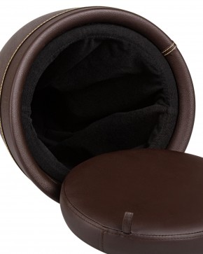 Табурет с местом для хранения LM-1100HPVC, коричневый в Губкинском - gubkinskiy.mebel24.online | фото 7