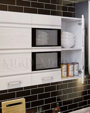 ТЕХНО-2 Кухонный гарнитур 2,0 в Губкинском - gubkinskiy.mebel24.online | фото 4