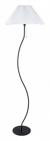 Торшер Arte Lamp Agatha A5069PN-1BK в Губкинском - gubkinskiy.mebel24.online | фото