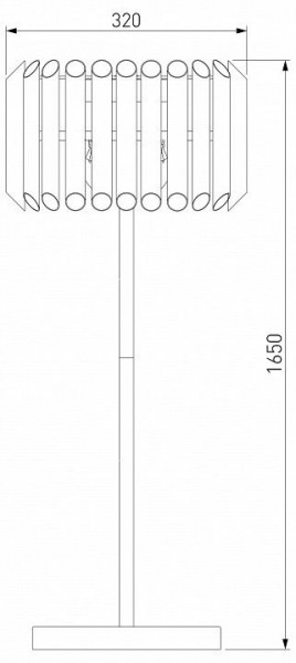 Торшер Bogate-s Castellie 01124/4 (01106/4) в Губкинском - gubkinskiy.mebel24.online | фото 3