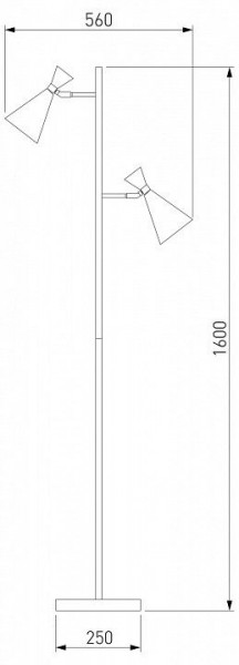 Торшер Bogate-s Glustin 01109/2 в Губкинском - gubkinskiy.mebel24.online | фото 3