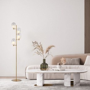 Торшер Eurosvet Loona 01161/4 латунь в Губкинском - gubkinskiy.mebel24.online | фото 3
