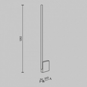 Торшер Maytoni Solid MOD277FL-L24GR3K в Губкинском - gubkinskiy.mebel24.online | фото 3